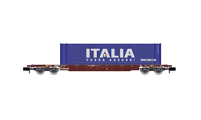 FS 4-achsiger Sgnss container transporter wagon br