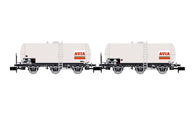 SNCF 2 Tankwagen 3-achsig AVIA Ep. IV