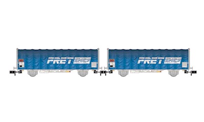 SNCF/FRET 2 Schiebeplanewagen Kils Ep. IV-V