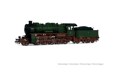 KPEV Dampflokomotive BR 58.10-40 3 Dome grün/brau
