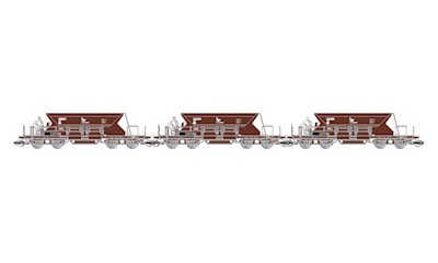 DR 3 Selbstentladewagen Fac braun Ep. IV
