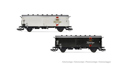 DR 2-teiliges Set Kühlwagen  Köstritzer Bier  Ep. IV