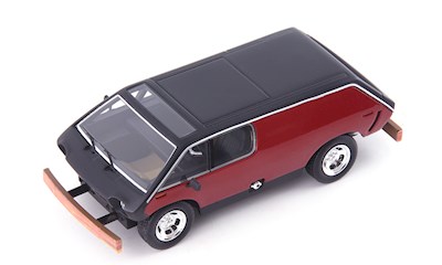 Brubaker Box Van (USA)  rot-schwarz