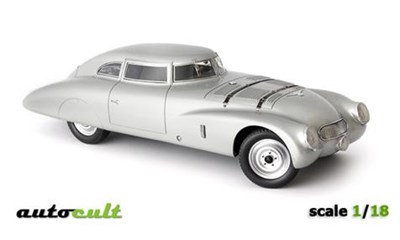 Adler Trumpf Rennlimousine (D), silber(incl.Vitr.)