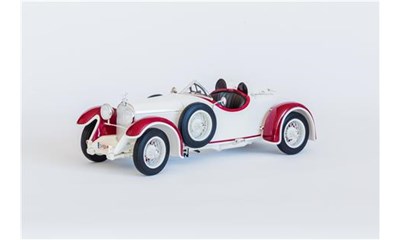 Austro-Daimler 6 Sport Torpedo, weiss/rot