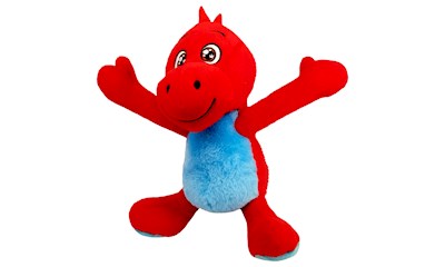 Stretch Buddies Dino 25 cm Kuscheltier, dehnbare Glieder, weicher Plüsch, ab 0 J