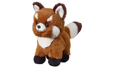 Waschbär 15 cm stehend Super Soft Kuscheltier, weicher Plüsch, ab 0 Jahren