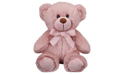 Bär rosé 20 cm Super Soft Kuscheltier, weicher Plüsch, ab 0 Jahren