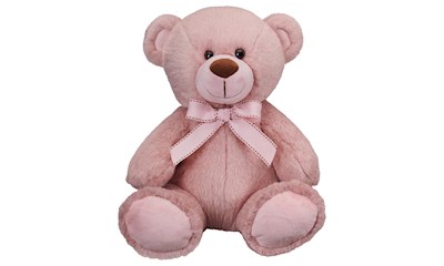 Bär rosé 35 cm Super Soft Kuscheltier, weicher Plüsch, ab 0 Jahren