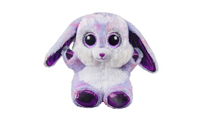 Lashy Hase lila 15 cm Kuscheltier, Glitzeraugen, weicher Plüsch, ab 0 Jahren