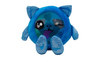 Lulu Mops 18 cm Kuscheltier, zwei Gesichter, weicher Plüsch, ab 0 Jahren