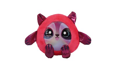 Lulu Waschbär 18 cm Kuscheltier, zwei Gesichter, weicher Plüsch, ab 0 Jahren