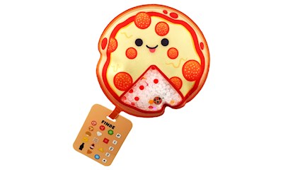Bizyboo Pizza, d Beschäftigungstäschchen mit vesteckten Objekten, ab 3 Jahren