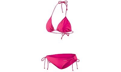 Triangel-Bikini pink 38 komplett gefüttert 80% Polyamid, 20% Elasthan