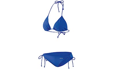 Triangel-Bikini royalblau 34 komplett gefüttert 80% Polyamid, 20% Elasthan