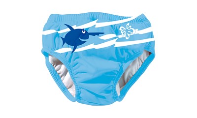 Baby-Badeslip blau L