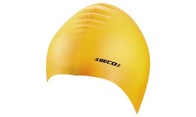 Silikon-Schwimmhaube gelb Universalgrösse