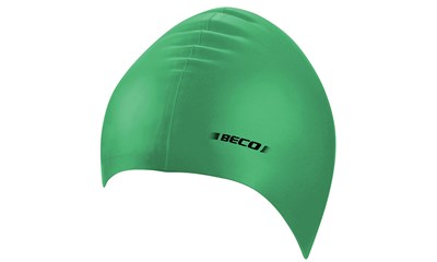 Silikon-Schwimmhaube grün Universalgrösse