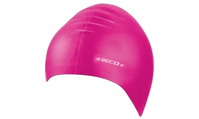 Kinder-Schwimmhaube pink aus Silikon, Universalgrösse