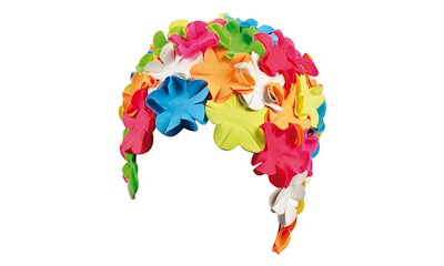 Damen-Stoffhaube multicolor