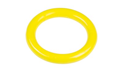 BASIC Tauchring 14cm gelb glatte Form, Gewicht ca. 130g
