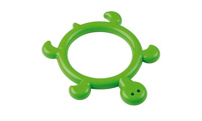 SCHILDI Tauchring 15cm grün Schildkrötenform, Gewicht ca. 190g