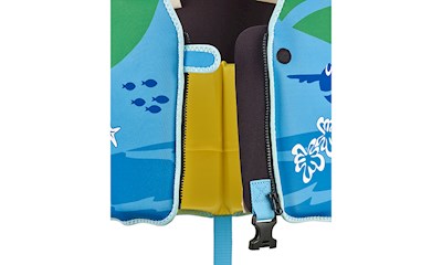 SEALIFE Schwimmweste grün Grösse M, für Kinder von 3-6 Jahren und 18 bis 30 kg