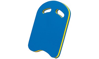 Kick Board KICK Schwimmbrett zwei Griffmulden, 47x31x3.6cm aus PE-Schaum