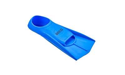 2 Gummi-Kurzflossen blau 33-35 aus Silikon