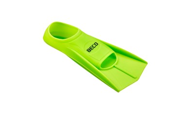 2 Gummi-Kurzflossen grün 30-32 aus Silikon