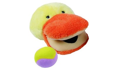 Spiel Fangballpuppe Ente