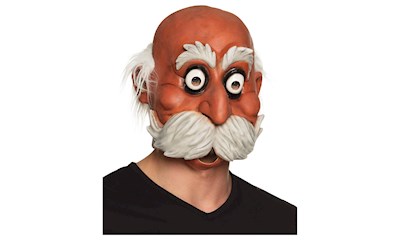 Maske Oldie Vollkopfmaske, Latex, für Erwachsene, Einheitsgrösse