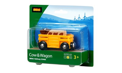 Tierwagen mit Kuh