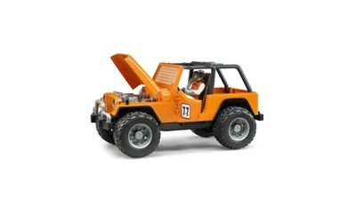 Jeep Cross Country Racer orange mit Rennfahrer
