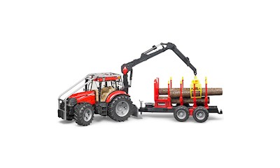 CVX 230 Forsttraktor mit Rückeanhänger