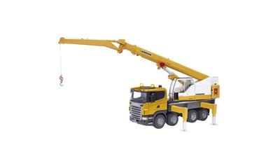 Pneukran Liebherr mit Licht und Sound