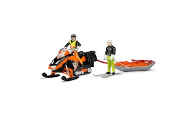 BR Snowmobil m. Akia-Rettungsschlitten