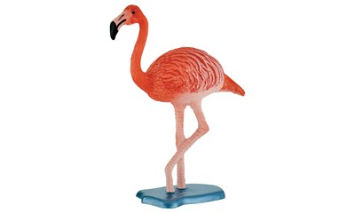 Flamingo 7 cm, PVC-frei, handbemalt
