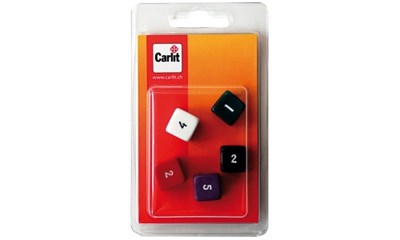 Spiel Zubehör 5 Zahlenwürfel 1-6
