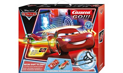 Cars Neon Shift'n Drift/6.2m McQueen & Bernoulli Neon