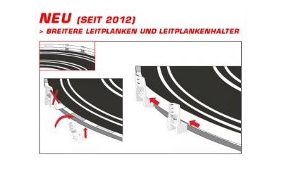GO! 20x Leitplankenhalter breit ab Produktion 2012