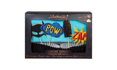 Cake Toppers Superhero 24 Stück