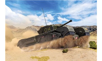 British Churchill Mk.IV Tank To Catch a Tiger