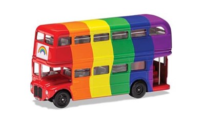 London Bus - Rainbow