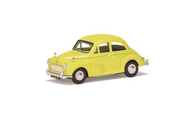 Morris Minor 1000 Highway Yellow Corgi 60th model