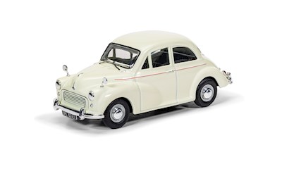 Morris Minor 1000 Snowberry White