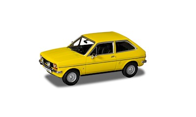 Ford Fiesta MkI 1.3 Ghia Signal Yellow