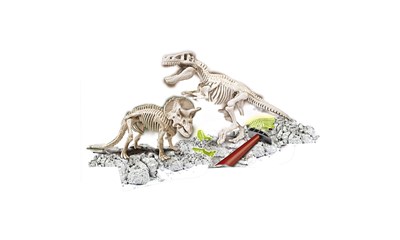 Archeo T-Rex&Triceratops FLUO