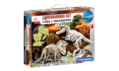 Ausgrabungset T-Rex& Triceratop