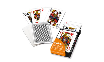 Pokerkarten, Faltschachtel